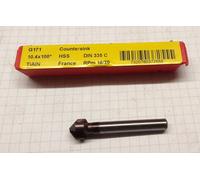 Dormer G17110.4 Series G171 HSS 100° Countersink, TiAIN, 10.4mm x 2.5mm x 49mm