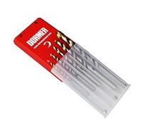 Dormer Drill Bit Set A089 5-Piece HSS TiN Coated