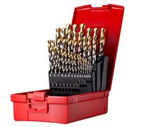 Dormer A095 No 18 29 Piece HSS TiN Coated 1/16-1/2 By 1/64 Drill Set