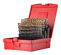 Dormer Drill Bit Set A095 No 203 - 41 Piece HSS TiN Coated 6mm-10mm by 0.1mm
