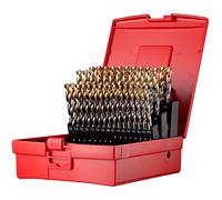 Dormer Drill Bit Set A095 No 203 - 41 Piece HSS TiN Coated 6mm-10mm by 0.1mm