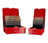 Dormer A095 No 209 91 Piece HSS TiN Coated 1mm-10mm By 0.1mm Drill Set