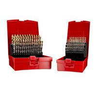 Dormer A095 No 209 91 Piece HSS TiN Coated 1mm-10mm By 0.1mm Drill Set