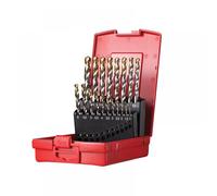 Dormer A095201 A095 Set 201 A002 Hss Tin Coated Jobber Drill Set Of 19 1.0-10.0 X 0.5Mm