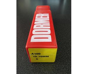 Dormer A100 HSS Jobber Drill 10.70mm OL:140mm WL:94mm QTY5