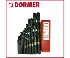 DORMER A100 HSS Jobber Drills Metric Steam Tempered High Speed Steel Drill Bits.