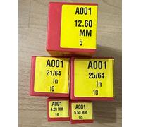 DORMER A101 HSS Jobber Drills Steam Tempered High Speed Steel Drill Bits
