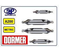 Dormer Centre Drill Bit A200 6.30 x 2.50 mm HSS 60° – Pack of 1