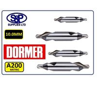 Dormer A2004.0X10.0 A200 Hss Centre Drill 10.00Mm X 4.00Mm