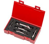 Dormer Centre Drill Set A296 No.200 - HSS 5-piece with Plastic Case
