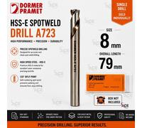 Dormer A723 HSS-E Spotweld Stub Drill 8mm Pack of 10