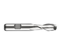 Dormer C123 C12314.0 HSS-E-PM 2 Flute Slot Drill/Milling Cutter with Bright Finish, Diameter 14.0 mm, Single Pack