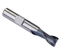 Dormer C126 C1268.0 HSS-E-PM 2 Flute Slot Drill/Milling Cutter with TiCN Coating, Diameter 8.0 mm, Single Pack