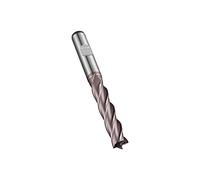 Dormer C295 C29516.0 HSS-E-PM 4 Flute Long Series End Mill/Milling Cutter with TiCN Coating, Diameter 16.0 mm, Single Pack