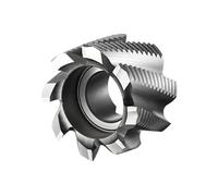 Dormer D40263.0 Series D402 HSS-E Roughing Shell End Mill Bore Cutter/Milling Cutter, Bright Finish, 63.00 mm Cutting Diameter, 40 mm Height