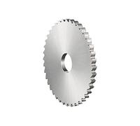 Dormer D74550.0X2.5 Series D745 HSS Slitting Saw Coarse Pitch Bore Cutter/Milling Cutter, Bright Finish, 50.00 mm Cutting Diameter, 2.5 mm Height