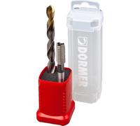 Dormer Duo HSS Hand Tap and Drill Set M4, 2 Piece Metric Tapping Kit