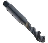 Dormer E013M6X.5 Series E013 HSS-E-PM Spiral Flute Machine Tap Metric Fine with Steam Tempered Finish, ISO Standard, MF6 x 0.50 mm Thread, 66 mm Length