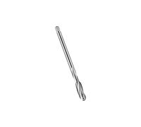 Dormer E258M4 Series E258 HSS-E-PM 15 Degrees Spiral Flute Machine Tap Metric with Bright Finish, DIN376 Standard, M4 x 0.70 mm Thread, 63 mm Length
