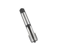 Dormer E2821.1/2 Series E282 HSS-E-PM Straight Flute Machine Tap BSP(G) with Bright Finish, DIN Standard, 1.1/2"-11 Thread, 47.80 mm Cutting Diameter, 190 mm Length