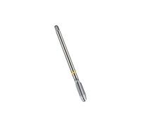 Dormer E299M18X1.0 Series E299 HSS-E-PM Spiral Point Yellow Shark Line Machine Tap Metric Fine with Chrome Nitride Coating, DIN Standard, MF18 x 1.00 mm Thread, 110 mm Length