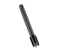 Dormer E384M6X.75 Series E384 HSS-E-PM Spiral Point Blue Shark Line Machine Tap Metric Fine with Steam Tempered Finish, DIN Standard, MF6 x 0.75 mm Thread, 80 mm Length