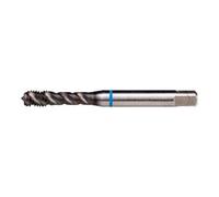 Dormer E414M5 Series E414 HSS-E-PM Spiral Flute Blue Shark Line Machine Tap Metric with Super-B Coating, DIN Standard, M5 x 0.80 mm Thread, 70 mm Length