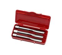 Dormer E500M6NO8 M Machine Tap Straight Flute, Set of 3, M6 x 1.00 mm