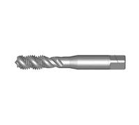 Dormer E5335/16BLUE Series E533 HSS BSW 40° Spiral Flute Machine Tap, Blue Finish, 5/16"-18 x 72mm