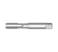 Dormer E5701X14NO3 Series E570 HSS UN 40° Straight Flute Hand Tap, Bright Finish, 1"-14 x 130mm, No.3