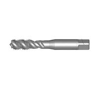 Dormer E621M10 Series E621 HSS 40° Spiral Flute Machine Tap for Helicoil Insert, Bright Finish, M10 x 1.50mm x 89mm