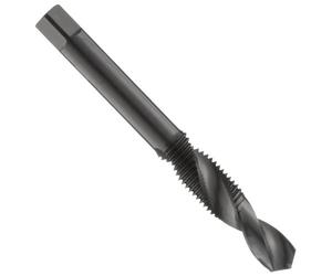 Dormer E650M8 Series E650 HSS 30° Spiral Flute Combination Drill Tap, Bright Finish, M8 x 1.25mm x 96mm