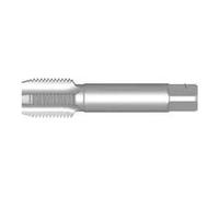 Dormer E7081/8 Series E708 HSS NPSM Straight Flute Machine Tap, Bright Finish, 1/8"-27 x 70mm