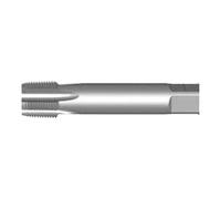 Dormer E7141/2 Series E714 HSS-E-PM NPT Straight Flute Machine Tap, Bright Finish, 1/2" x 14 x 125mm