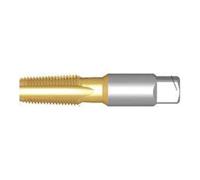 Dormer E7211/2 Series E721 HSS NPT Straight Flute Hand Tap, Bright Finish, 1/2" x 14 x 100mm