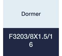 Dormer F3203/8X1.5/16 Series F320 HSS UNC Adjustable Die, Bright, 3/8"-16 x 1-5/16" x 7/16"