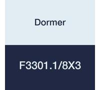 Dormer F3301.1/8X3 Series F330 HSS UNC Adjustable Die, Bright, 1-1/8"-12 x 3" x 7/8"