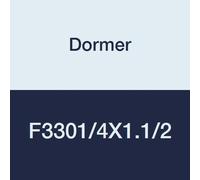 Dormer F3301/4X1.1/2 Series F330 HSS UNC Adjustable Die, Bright, 1/4"-28 x 1-1/2" x 1/2"
