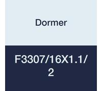 Dormer F3307/16X1.1/2 Series F330 HSS UNC Adjustable Die, Bright, 7/16"-20 x 1-1/2" x 1/2"