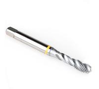 Dormer E298 HSS-E-PM Yellow Ring Shark Metric Spiral Flute Tap M10 Sprial Flute