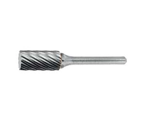 Dormer P6018.0X6.0 Series P601 Carbide Rotary Burr, Cylinder without Endcut, Bright, 9.60mm x 64mm