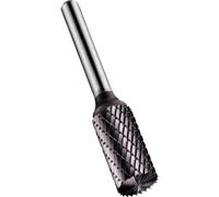 Dormer P803C3.0X3.0 Series P803C Carbide Rotary Burr, Cylinder with Endcut, Double Cut, TiAlN, 3.00 mm x 3.00 mm