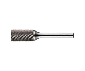 Dormer P803C12.7X6.0 Series P803C Carbide Rotary Burr, Cylinder with Endcut, Double Cut, TiAlN, 12.70 mm x 6.00 mm