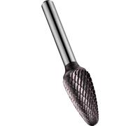 Dormer P811C TiAlN Ball Nosed Tree Carbide Burr 3mm 14mm 3mm