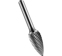 Dormer P8139.6X6.0 Solid Carbide Rotary Burr Bright Pointed Tree 9.6 X 6Mm