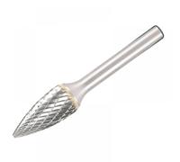 Dormer P8136.3X3.0 Solid Carbide Rotary Burr Bright Pointed Tree 6.3 X 3Mm