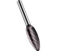 Dormer P815C TiAlN Flame Carbide Burr 8mm 19mm 6mm