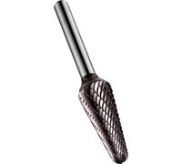 Dormer P821C TiAlN Ball Nosed Cone Carbide Burr 12.7mm 32mm 6mm