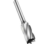 Dormer P8336.0X6.0 Series P833 Carbide Rotary Burr, Cylinder with Endcut, Aluminium Cut, Bright Finish, 6.0mm x 6.0mm