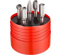 Dormer Rotary Burr Set of 5 Pieces, Various Sizes and Shapes